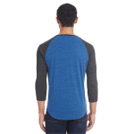 Threadfast Apparel Unisex Triblend Three-Quarter Sleeve R...