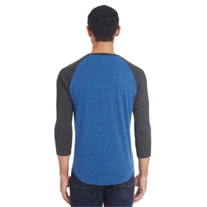 Threadfast Apparel Unisex Triblend Three-Quarter Sleeve R...