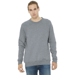 BELLA+CANVAS Unisex Sponge Fleece Raglan Sweatshirt.