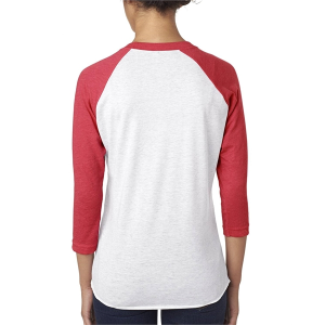 Next Level Apparel Unisex Triblend Three-Quarter Sleeve Raglan