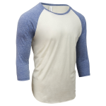 Threadfast Apparel Unisex Triblend Three-Quarter Sleeve R...