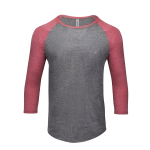 Threadfast Apparel Unisex Triblend Three-Quarter Sleeve R...