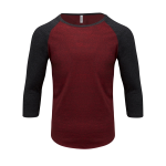 Threadfast Apparel Unisex Triblend Three-Quarter Sleeve R...