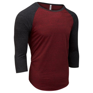 Threadfast Apparel Unisex Triblend Three-Quarter Sleeve R...