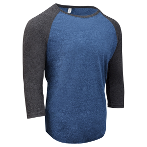 Threadfast Apparel Unisex Triblend Three-Quarter Sleeve R...