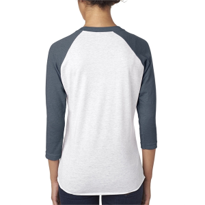 Next Level Apparel Unisex Triblend Three-Quarter Sleeve Raglan