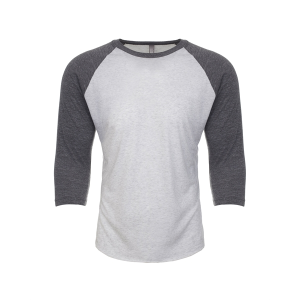 Next Level Apparel Unisex Triblend Three-Quarter Sleeve Raglan