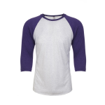 Next Level Apparel Unisex Triblend Three-Quarter Sleeve Raglan