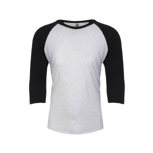 Next Level Apparel Unisex Triblend Three-Quarter Sleeve Raglan