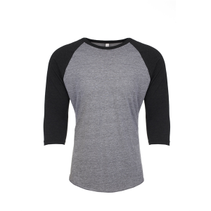 Next Level Apparel Unisex Triblend Three-Quarter Sleeve Raglan