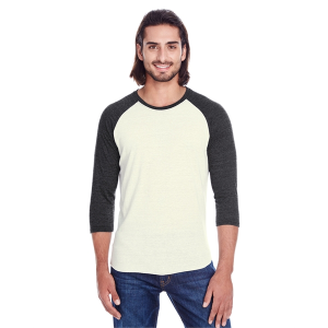 Threadfast Apparel Unisex Triblend Three-Quarter Sleeve R...