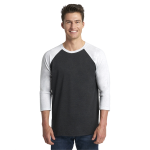 Next Level Apparel Unisex Triblend Three-Quarter Sleeve Raglan