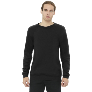 BELLA+CANVAS Unisex Sponge Fleece Raglan Sweatshirt.